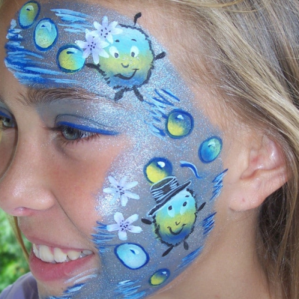 003 Kinderschminken Facepainting Event Veranstaltung