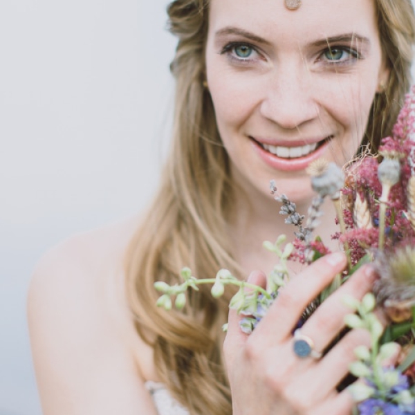 017 People Hochzeit Natürlich Styling Lange Haare Make Up